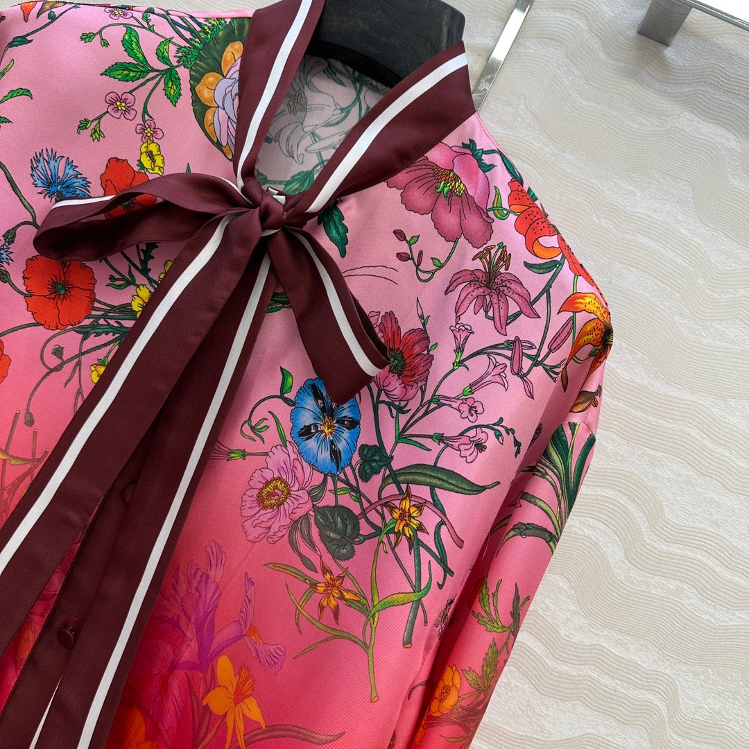 Guc 25fw silk shirt