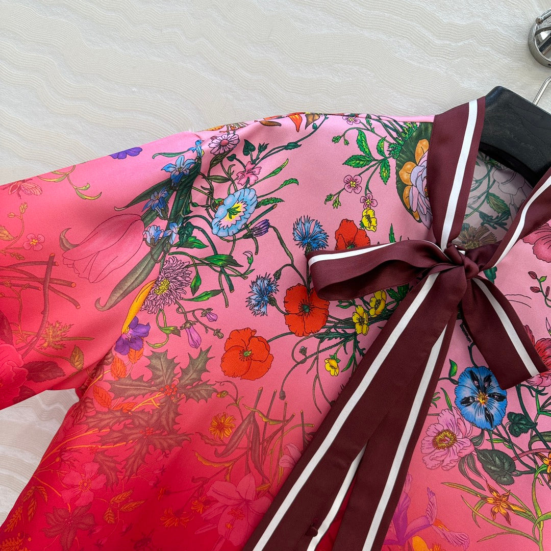 Guc 25fw silk shirt