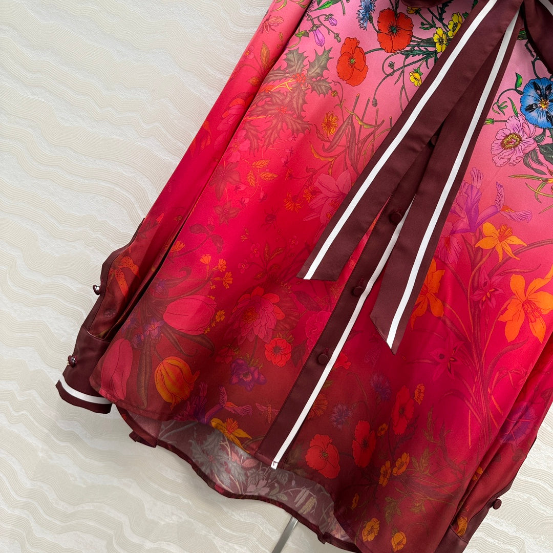 Guc 25fw silk shirt