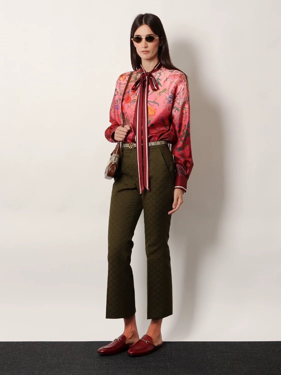 Guc 25fw silk shirt