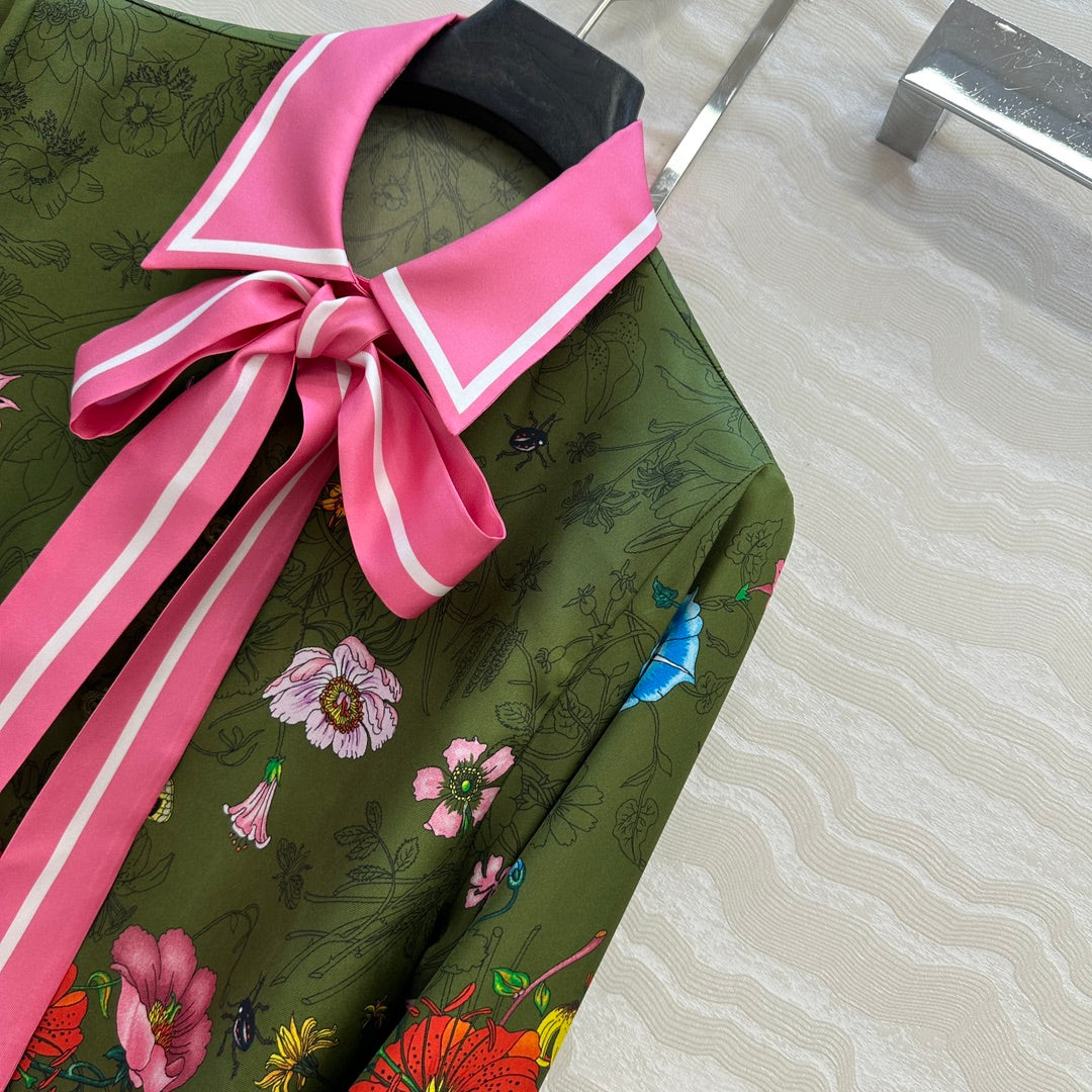 Guc 25fw silk shirt