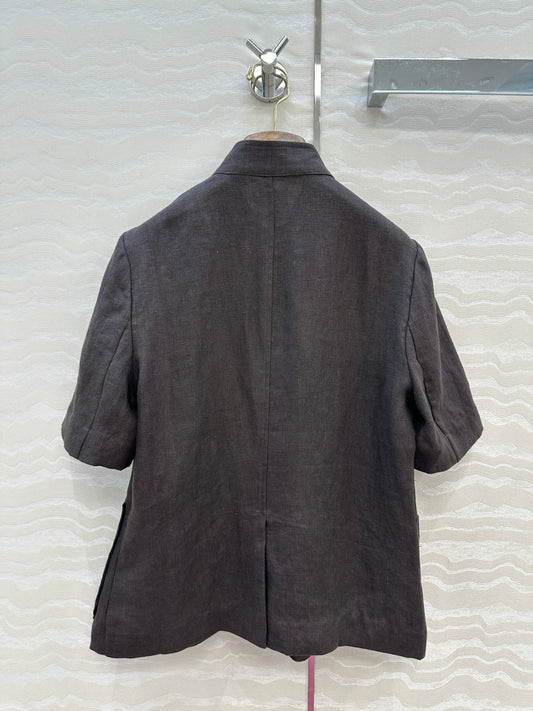 Loro 25fw linen jacket