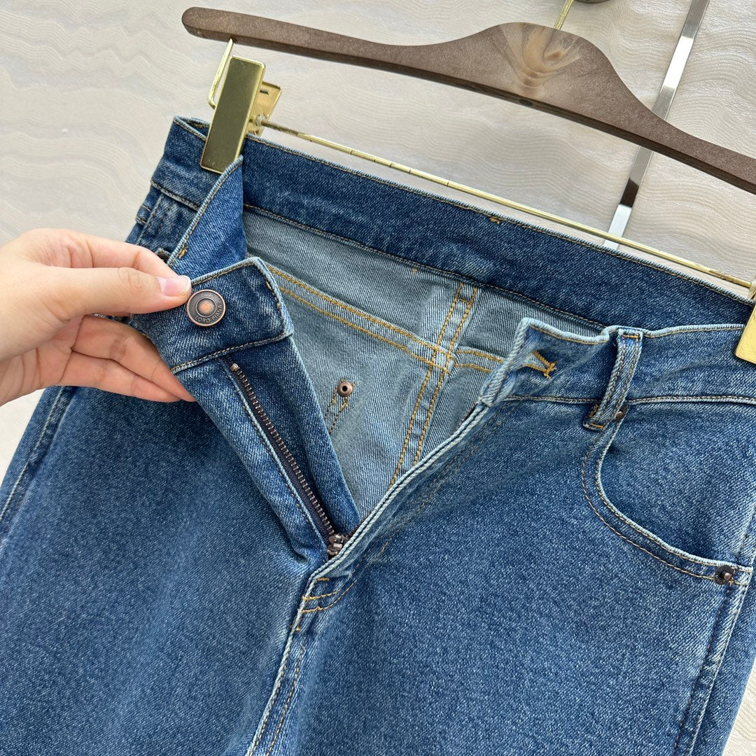 Loro 25fw denin jeans