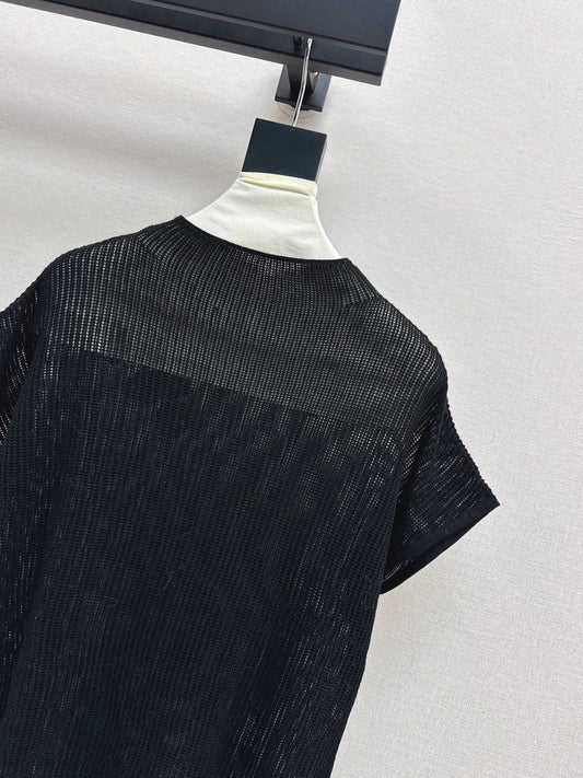 Chan 25fw knitted shirt