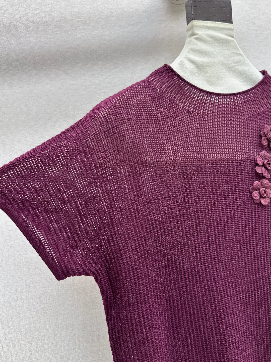 Chan 25fw knitted shirt
