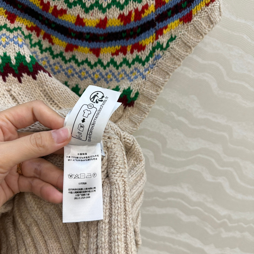 Ralph 25fw jacquard vest