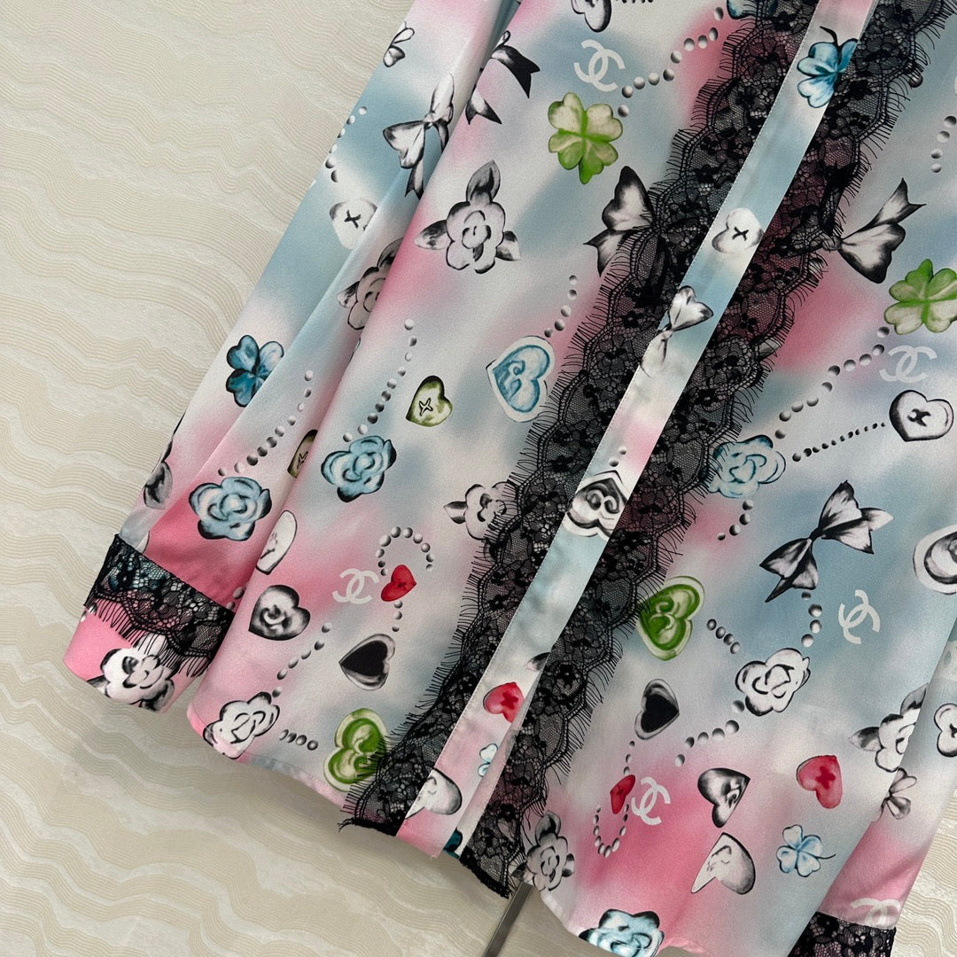 Guc 25fw printed shirt