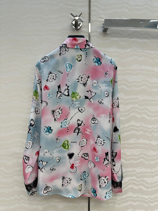 Guc 25fw printed shirt