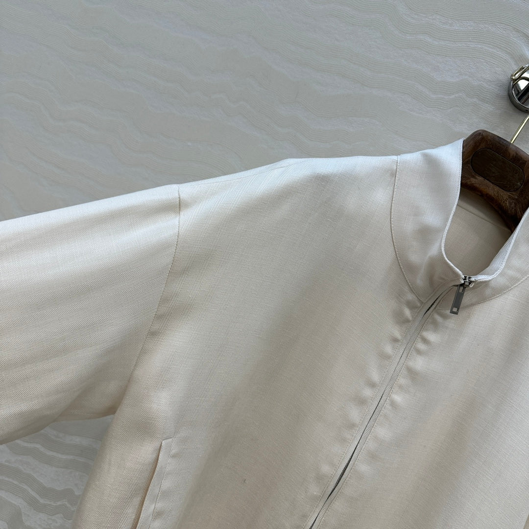 Loro 25fw linen jacket