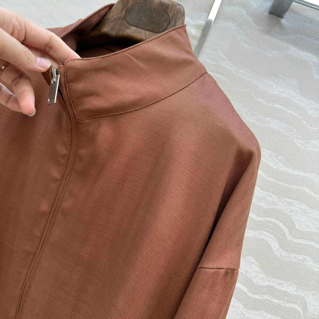 Loro 25fw linen jacket