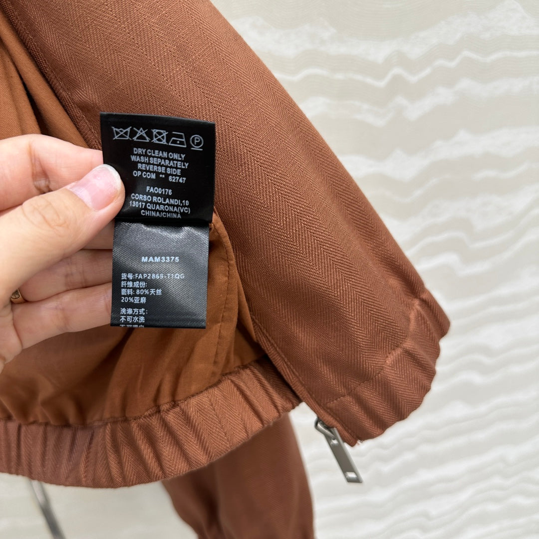 Loro 25fw linen jacket
