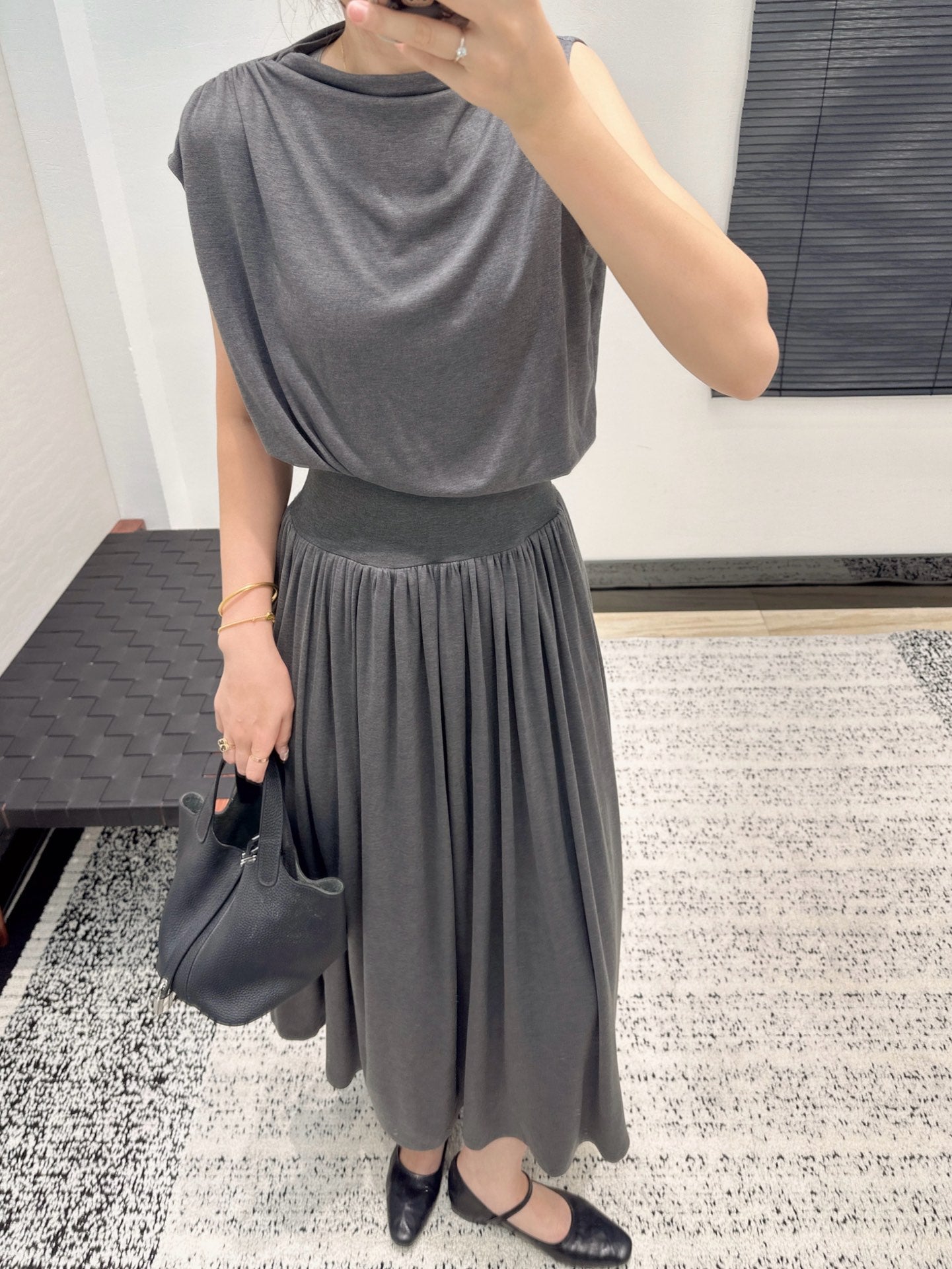 Row 25fw sleeveless dress
