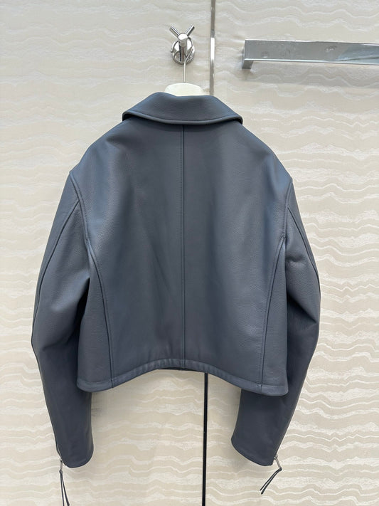 Lem 25fw leather jacket