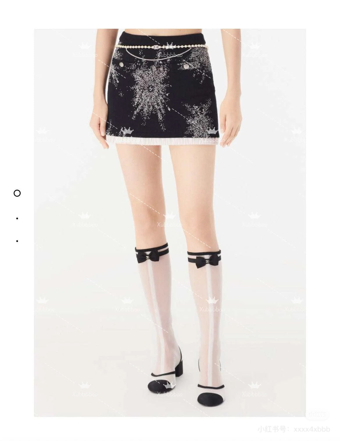 Guc 25fw jacquard skirts