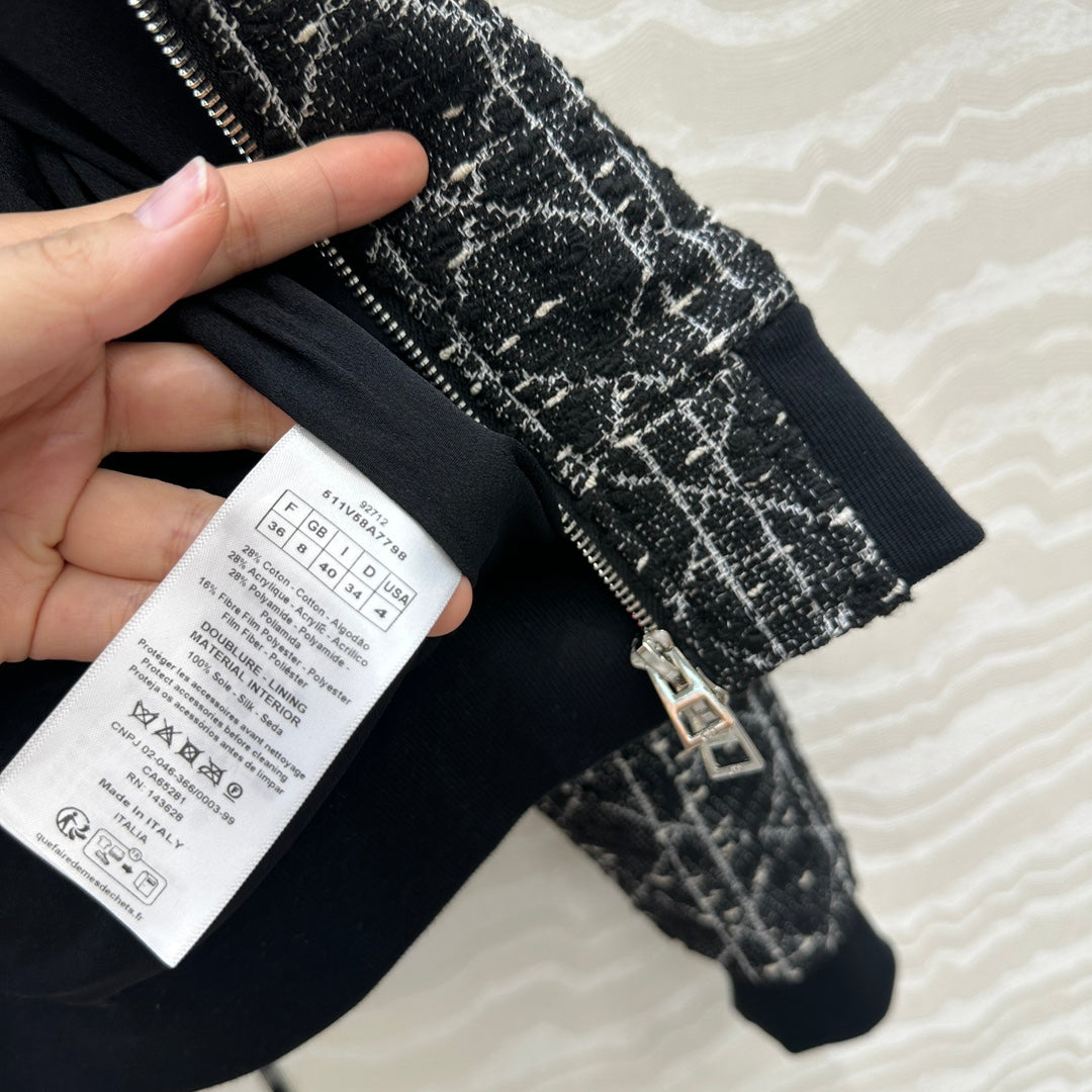 CD 25fw jacquard jacket