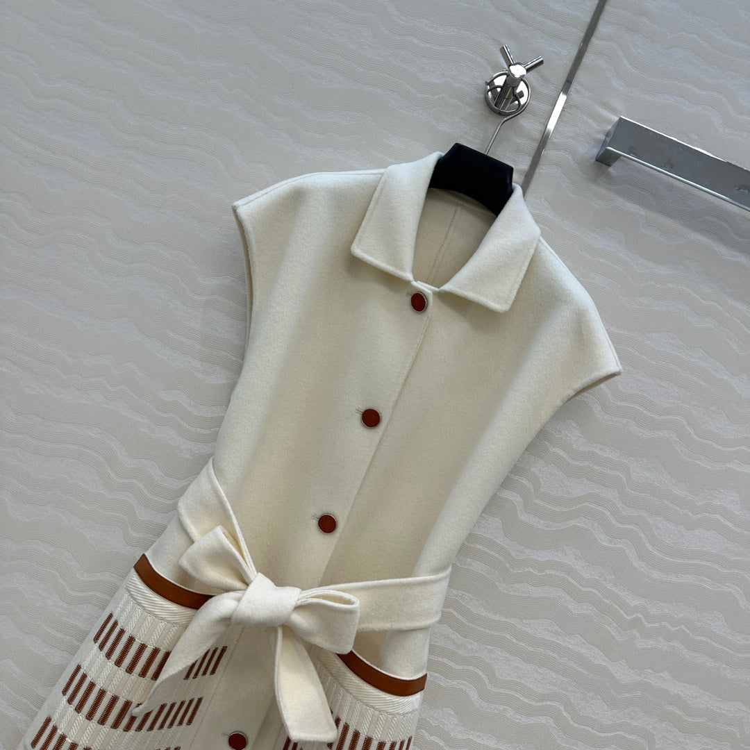 Herm 25fw cashmere vest