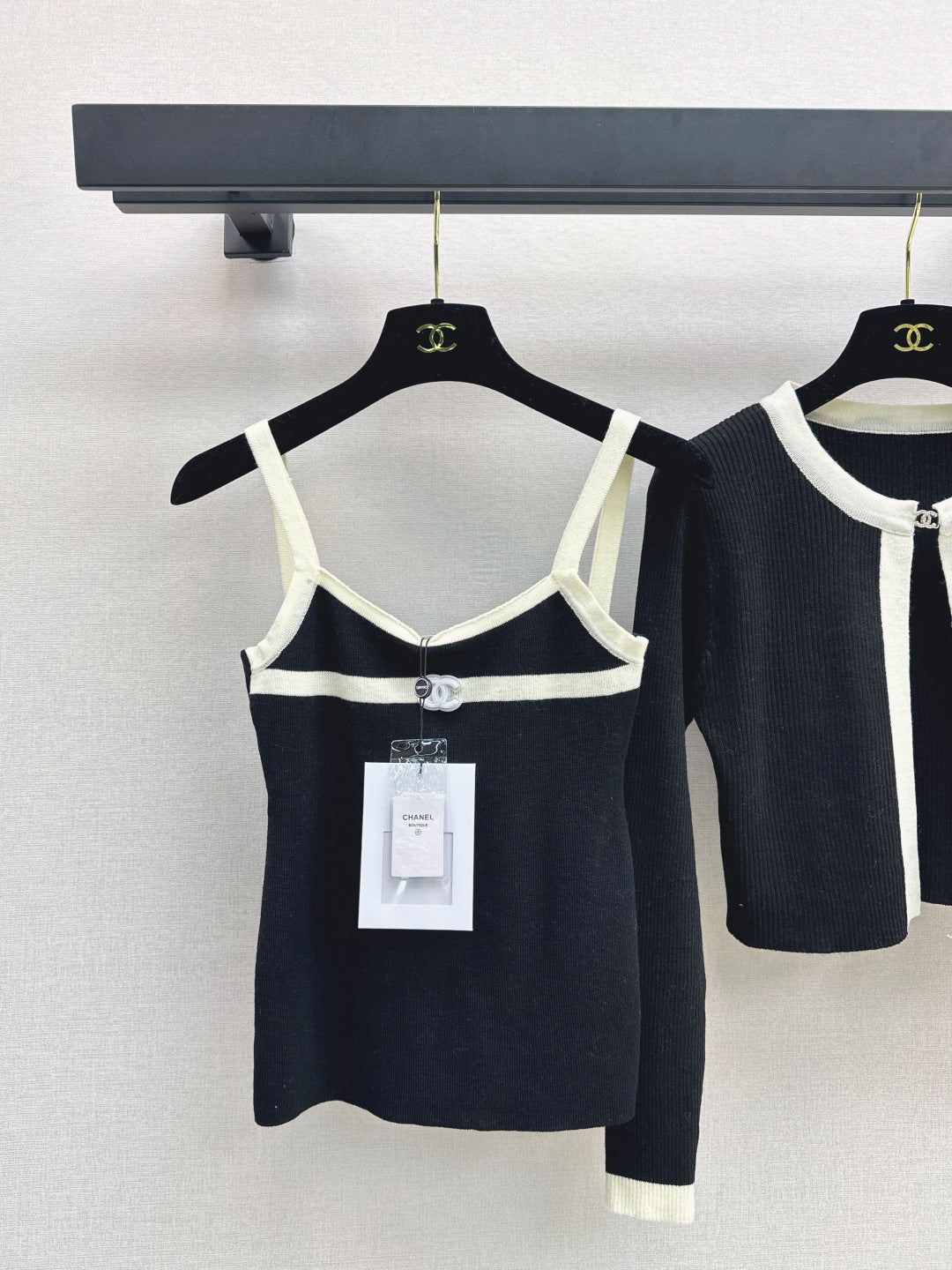 Chan 25fw knitted set