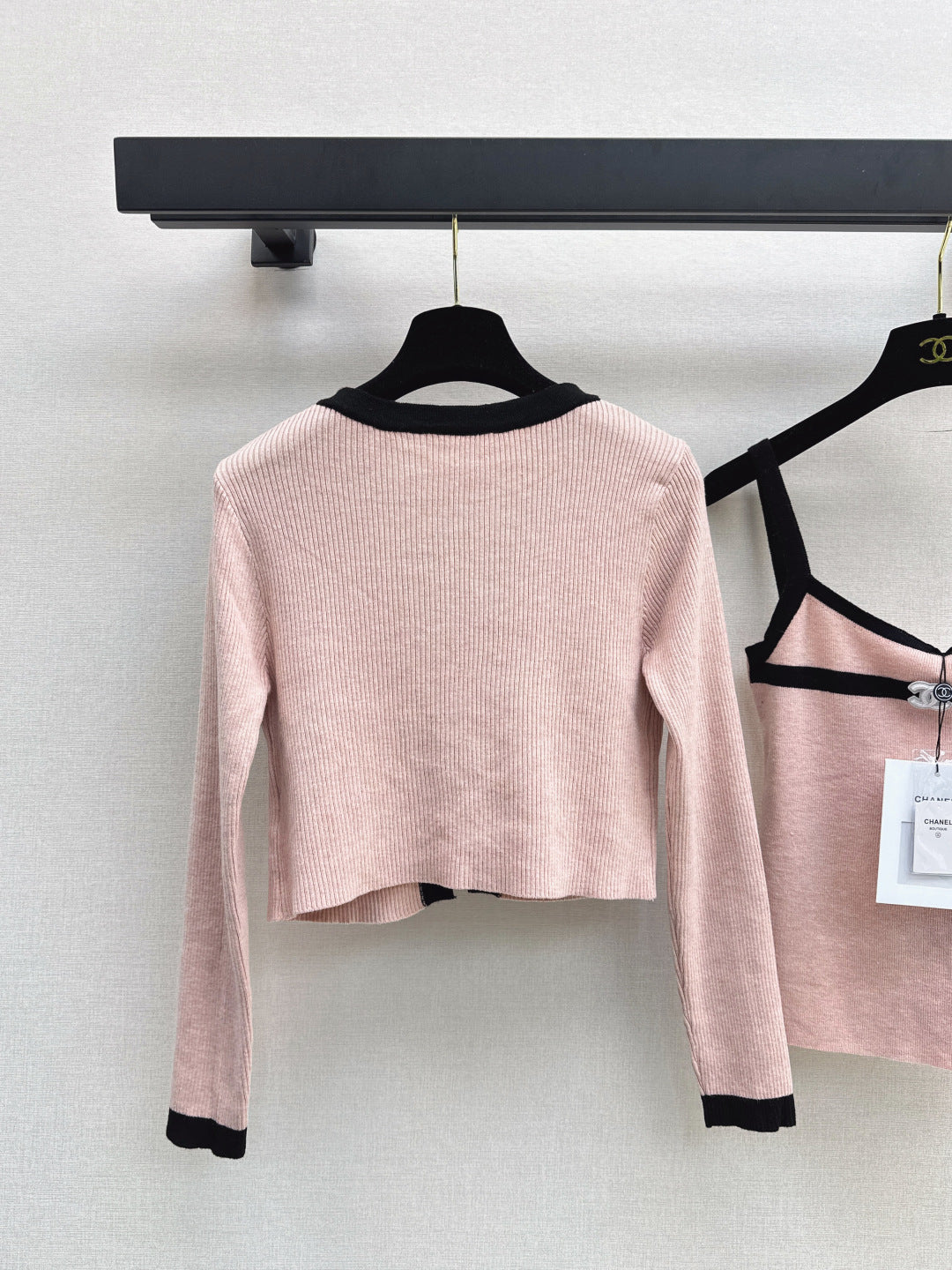 Chan 25fw knitted set