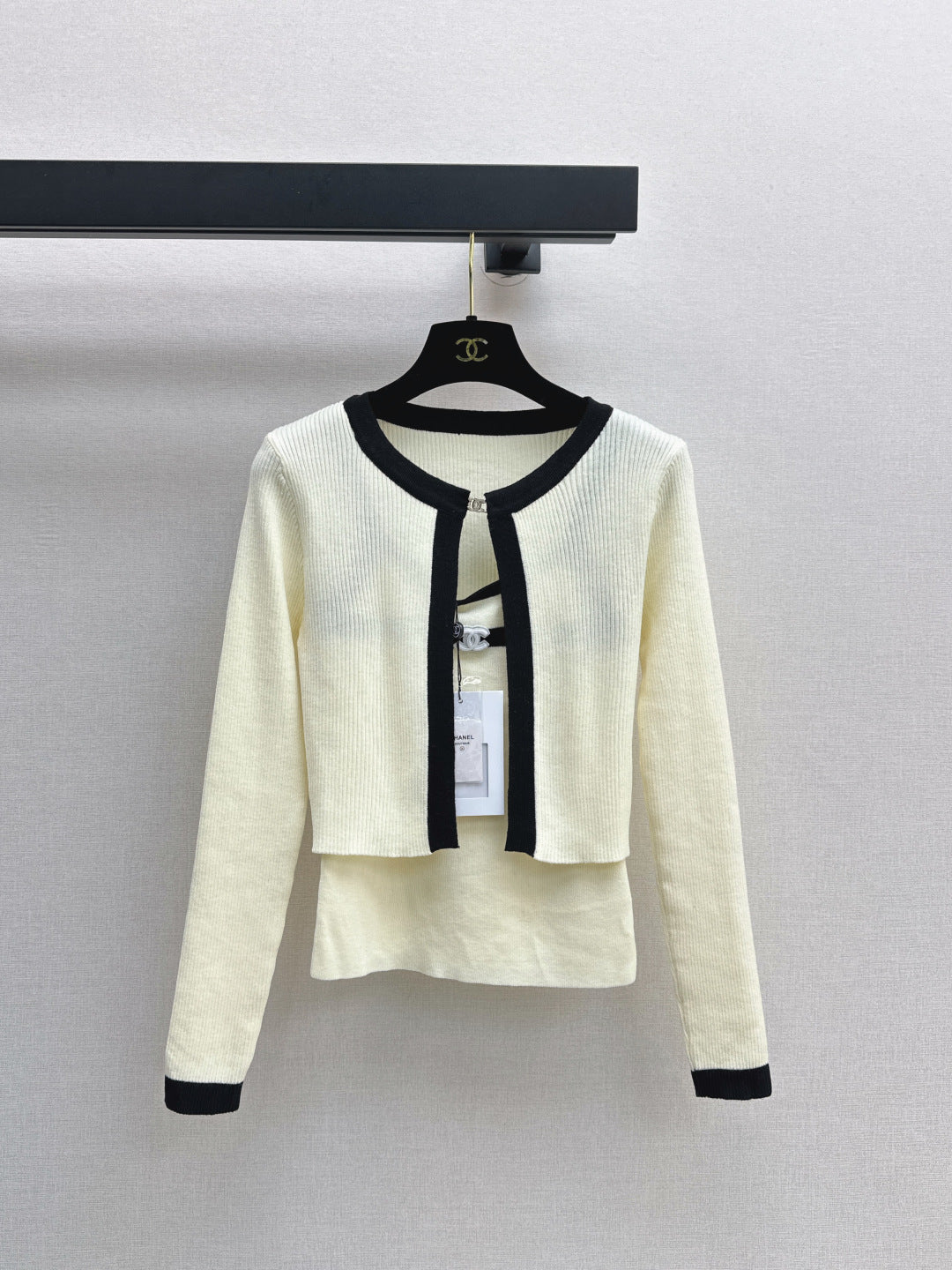 Chan 25fw knitted set