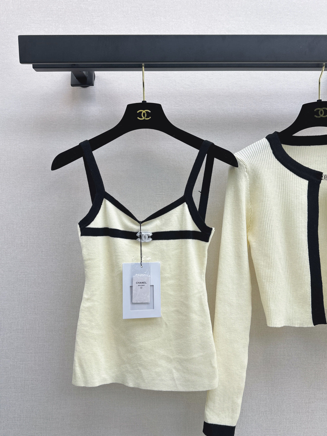 Chan 25fw knitted set