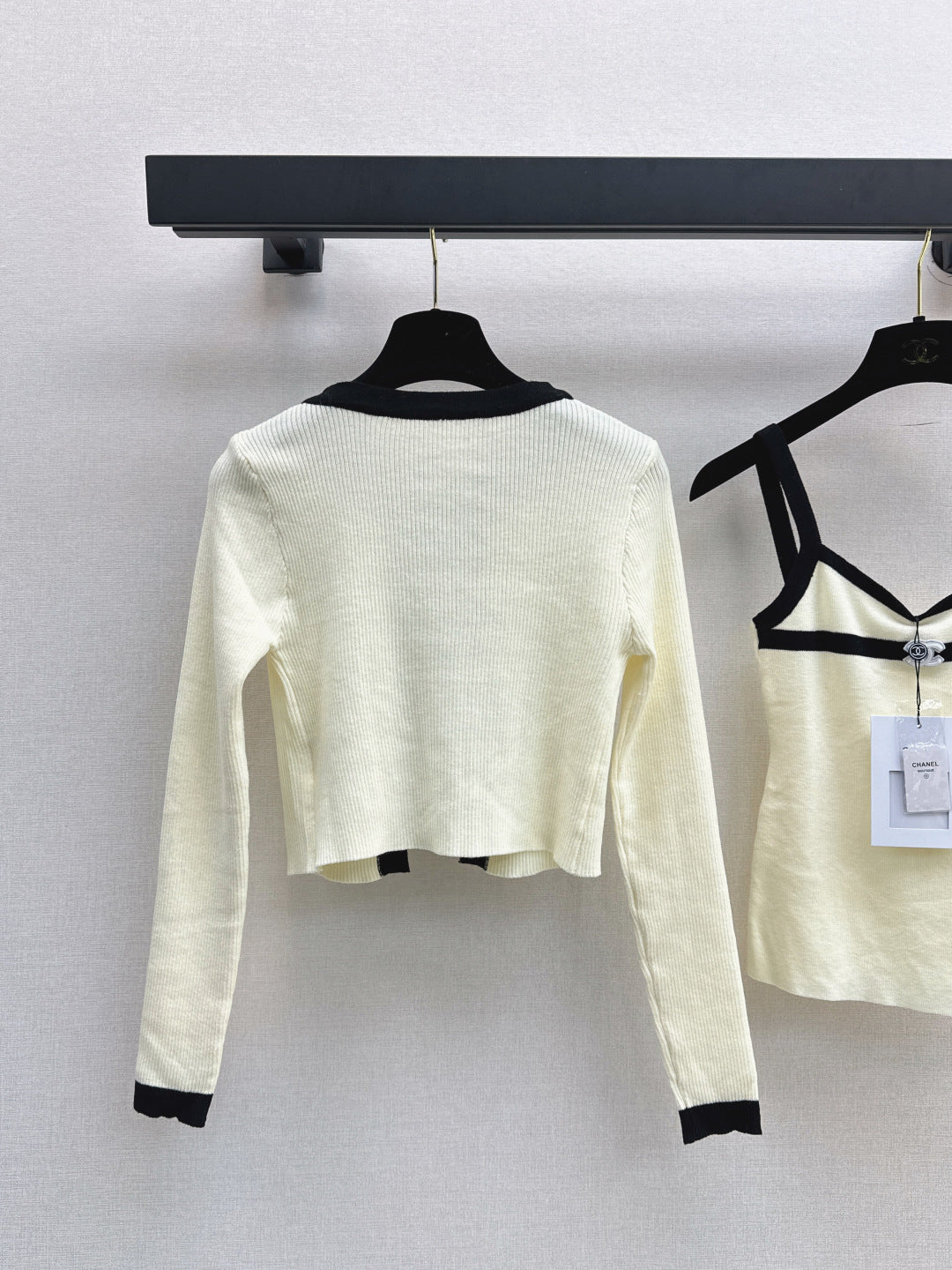 Chan 25fw knitted set