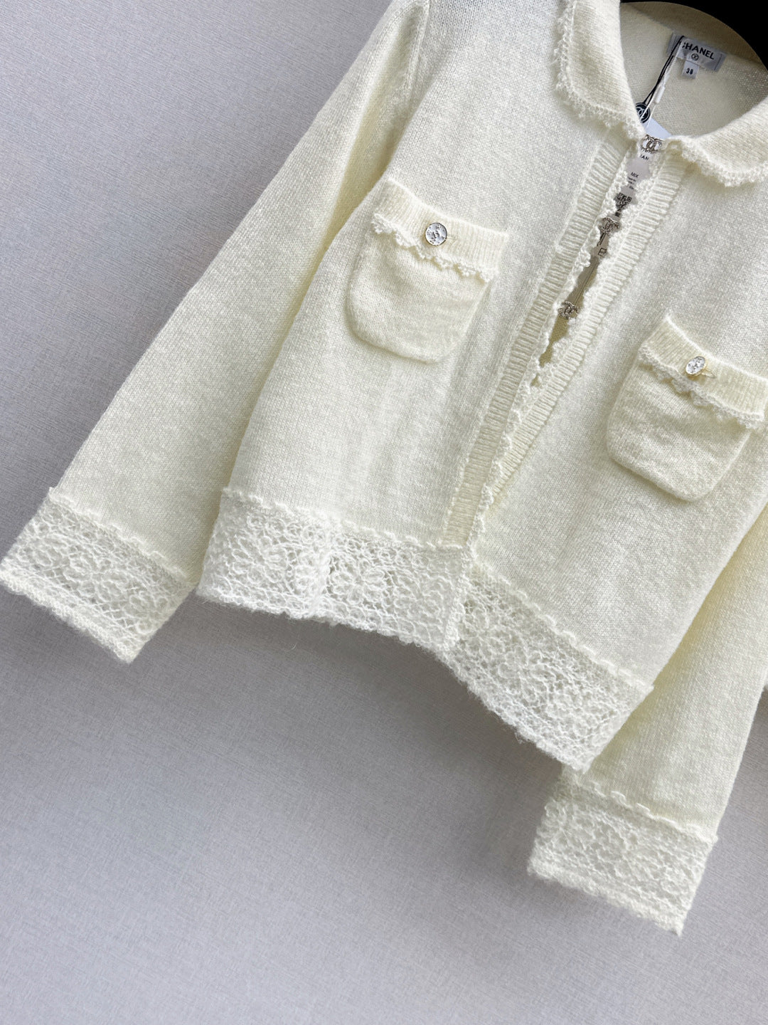 Chan 25fw knitted suit