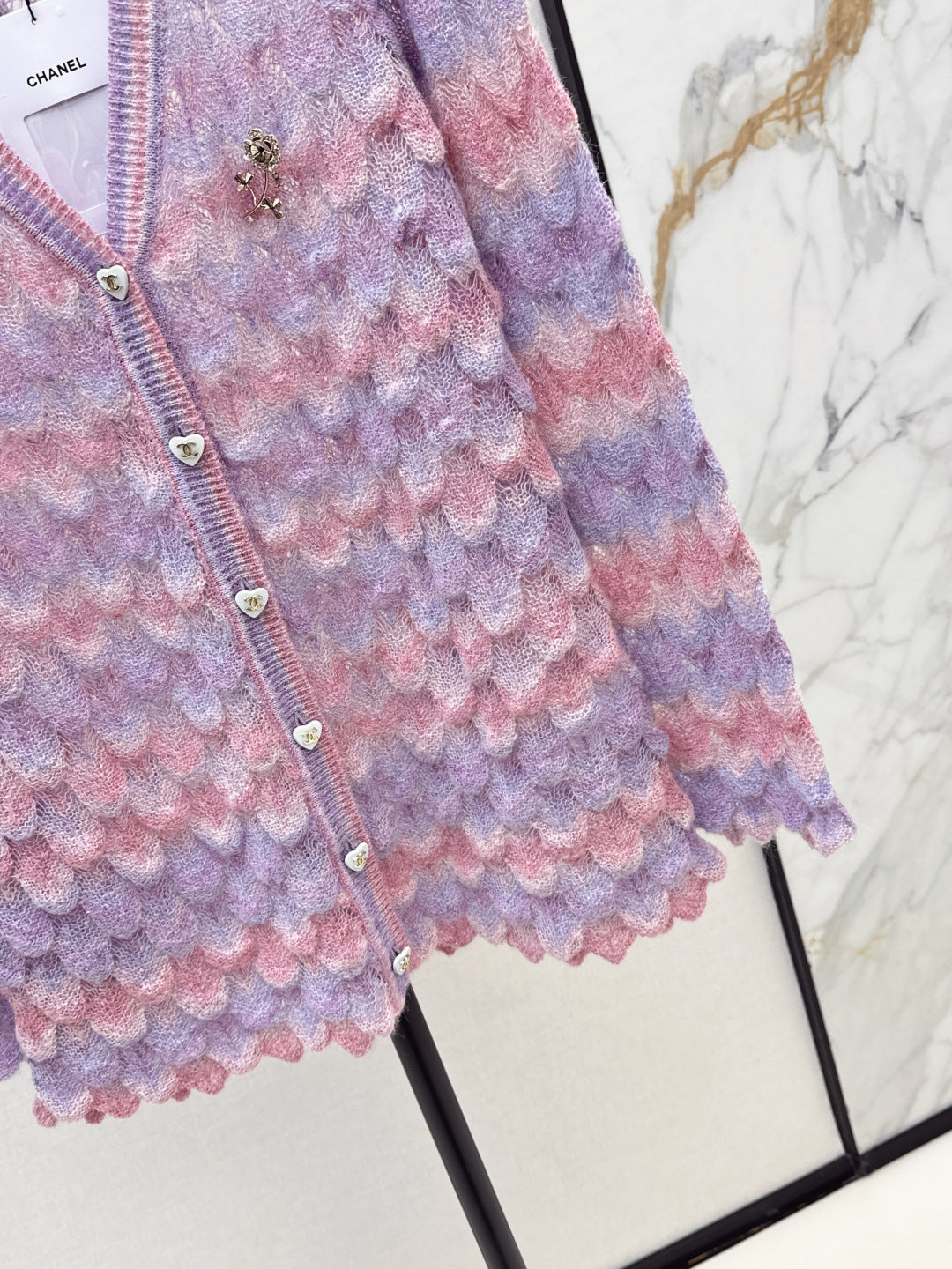 Chan 25fw knitted cardigan