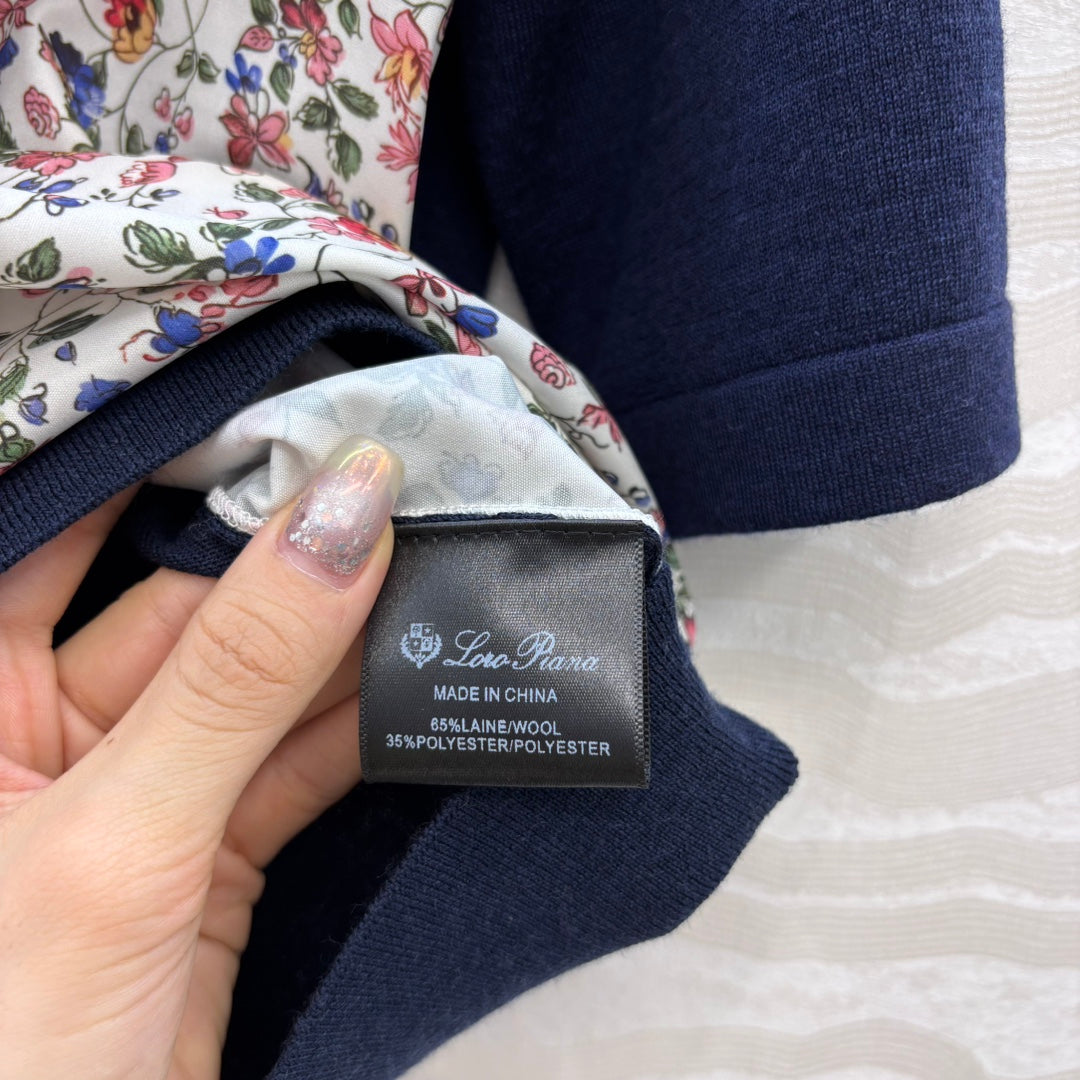 Loro 25fw printed sweated