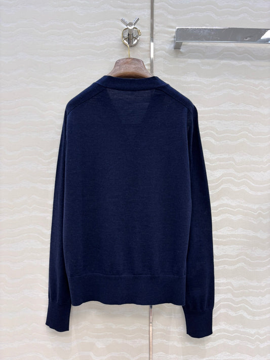 Loro 25fw printed cardigan