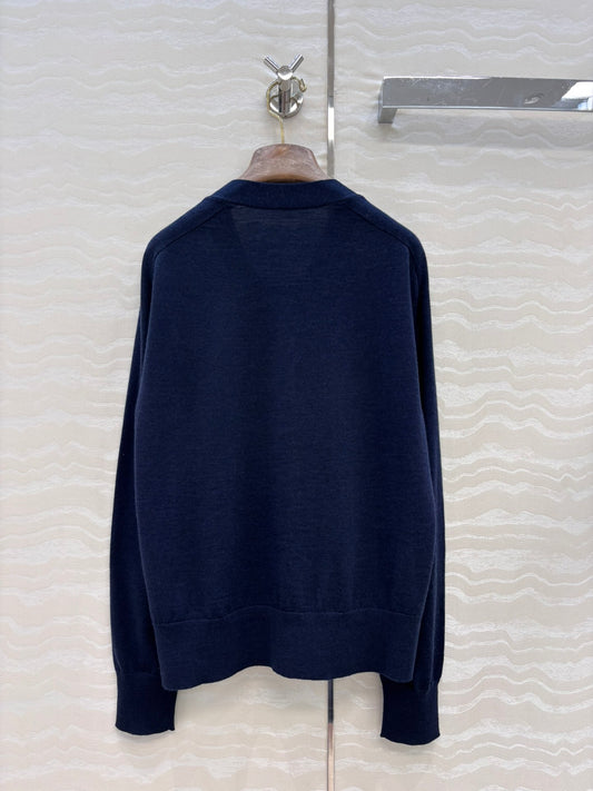 Loro 25fw printed cardigan