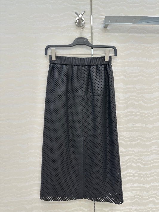 Row 25fw sheepskin skirts