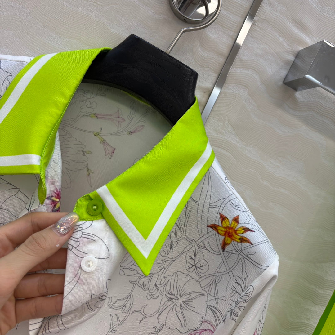 Guc 25fw silk shirt