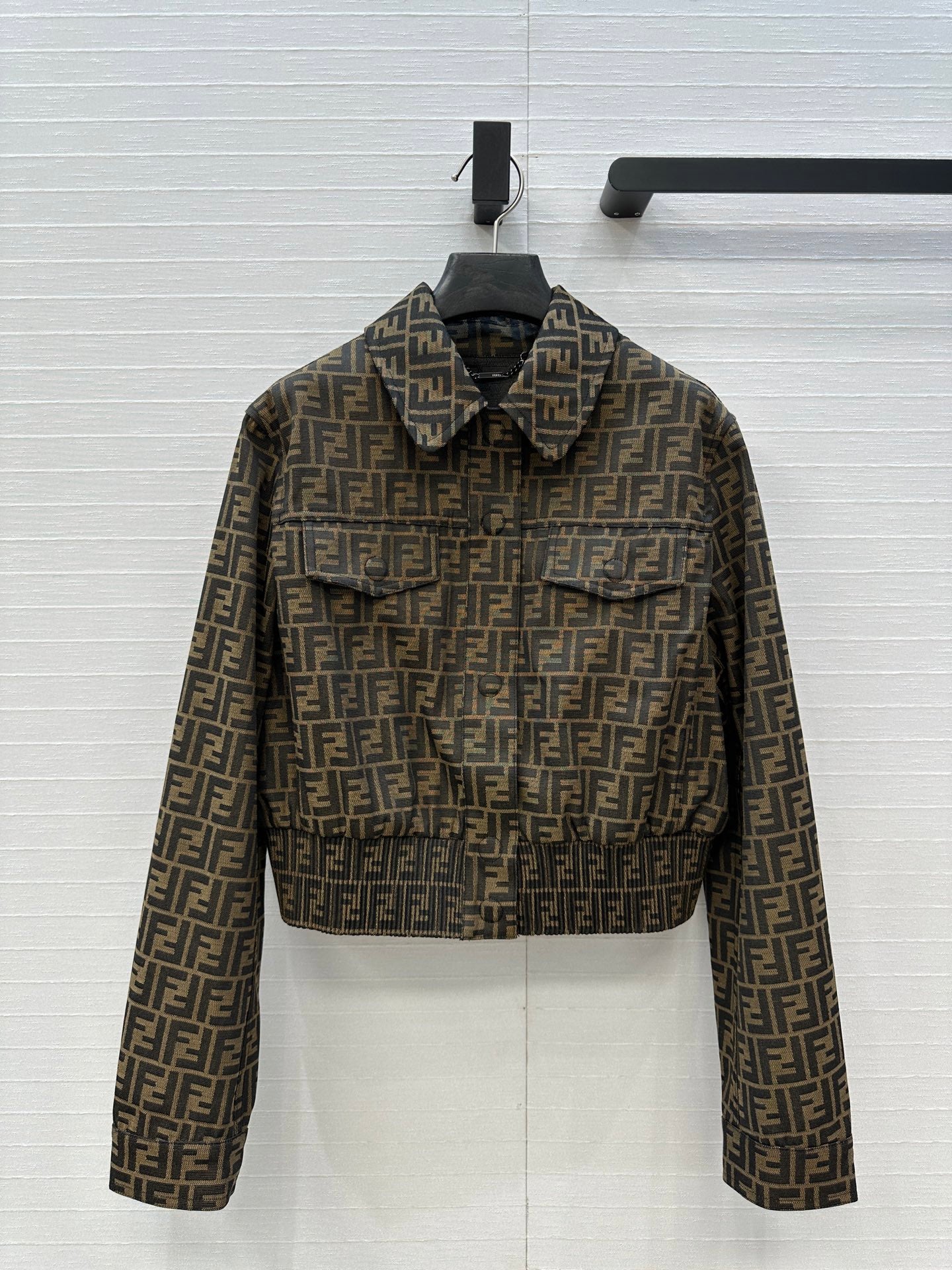 Fend 25fw jacquard jacket
