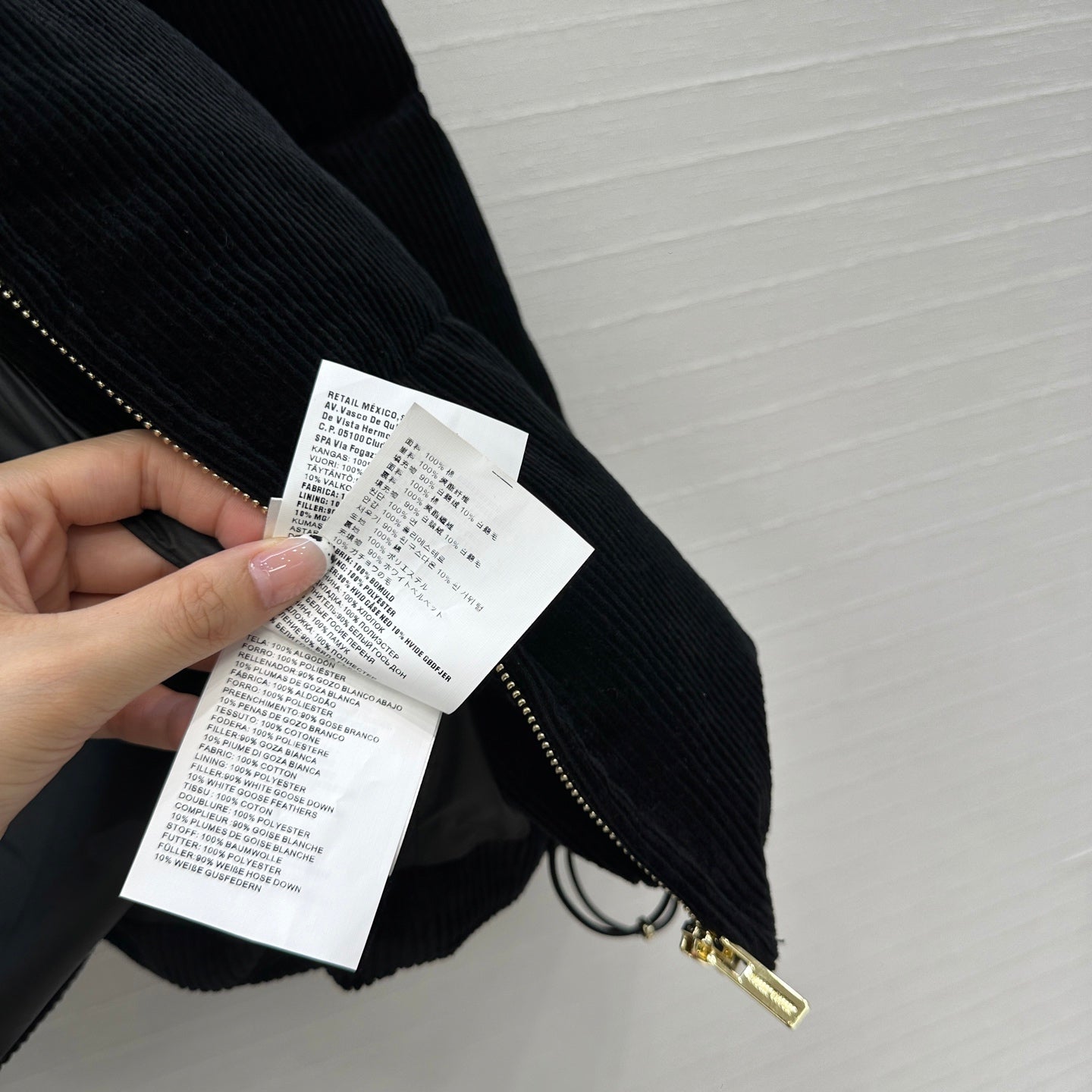 Miu 25fw down jacket