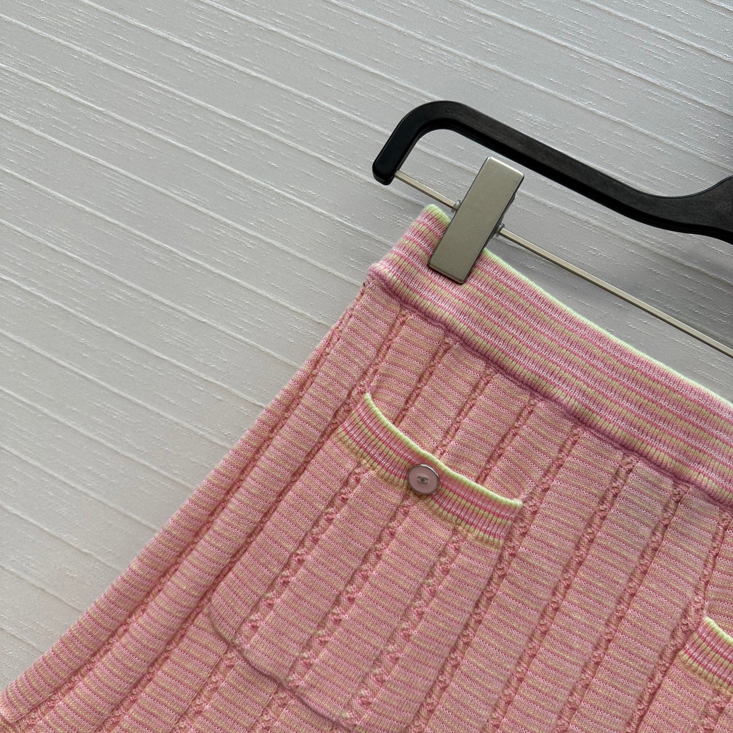 Chan 25fw knitted skirt