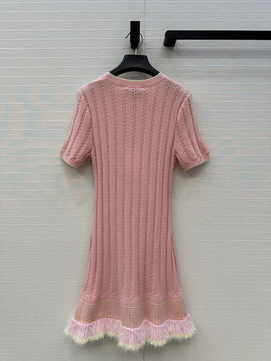 Chan 25fw knitted dress