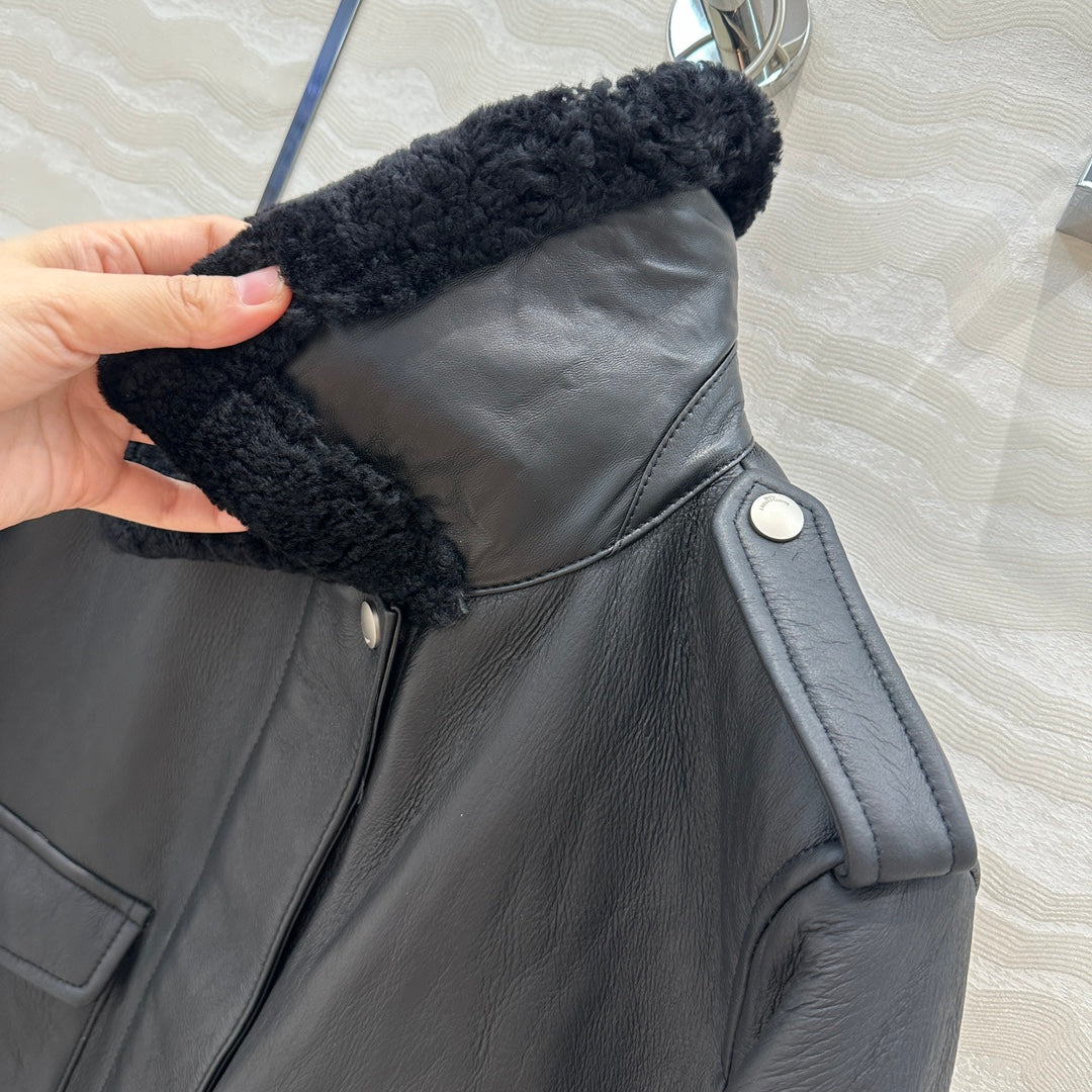 Saint 25fw fur jacket