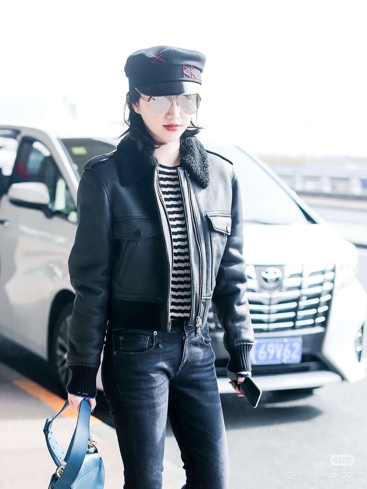 Saint 25fw fur jacket