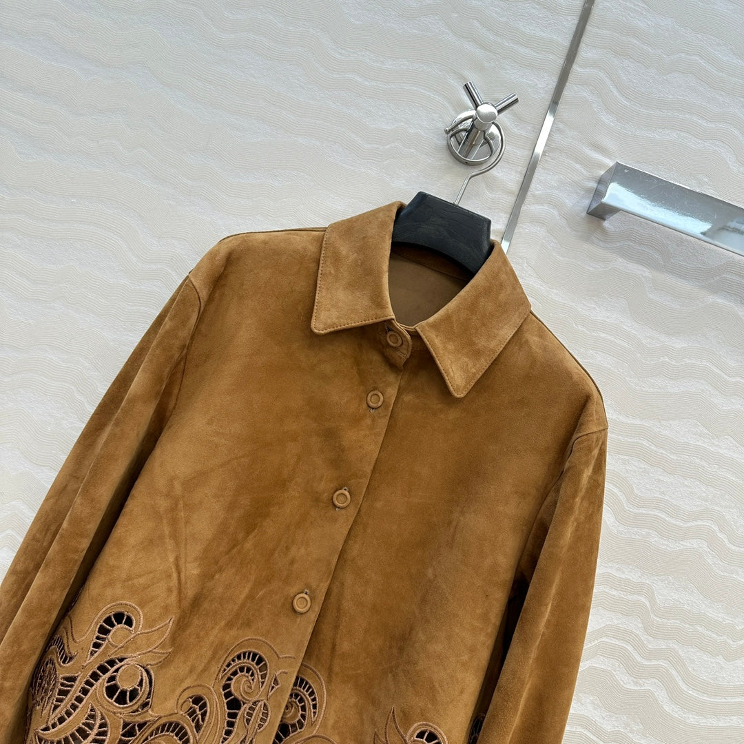 Es 25fw sheepskin shirt