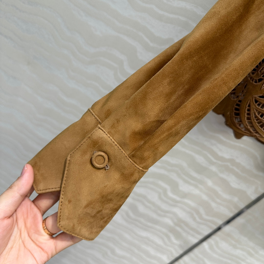 Es 25fw sheepskin shirt