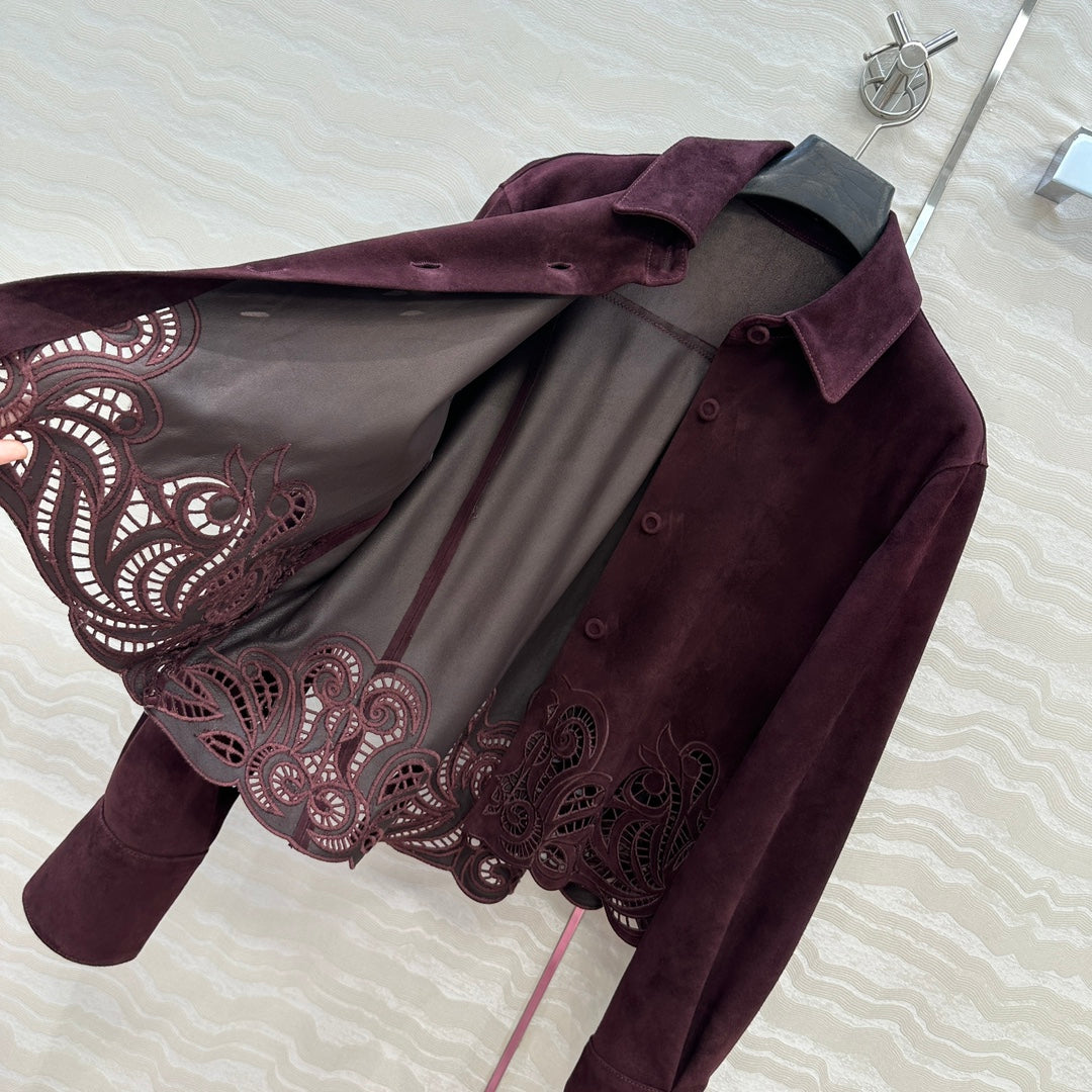 Es 25fw sheepskin shirt