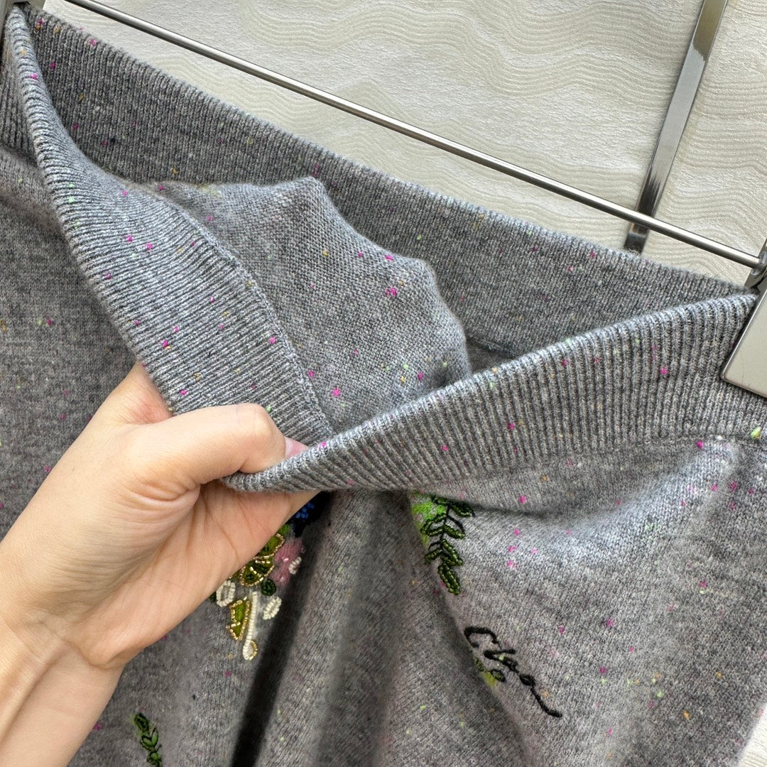 Er 25fw embroidered skirts