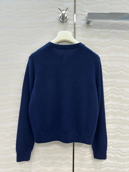 Er 25fw embroidered cardigan