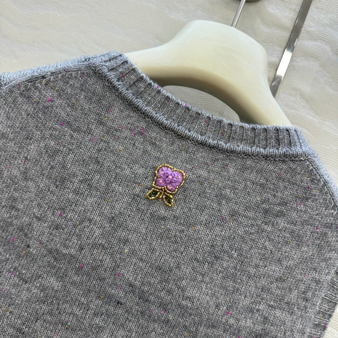 Er 25fw embroidered vest