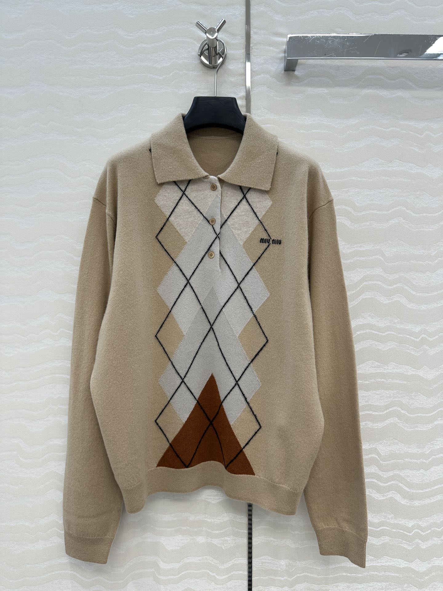Miu 25fw fluff shirt