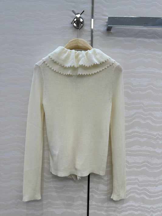 CD 25fw pleated cardigan