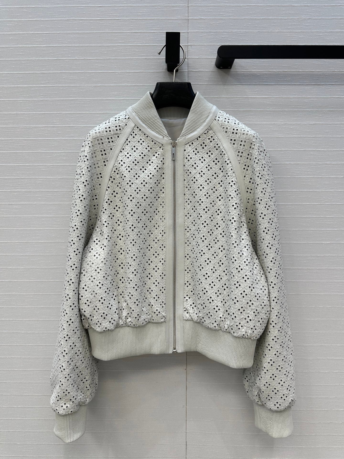 Herm 25fw leather jacket