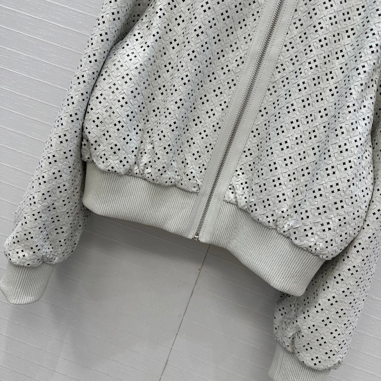 Herm 25fw leather jacket