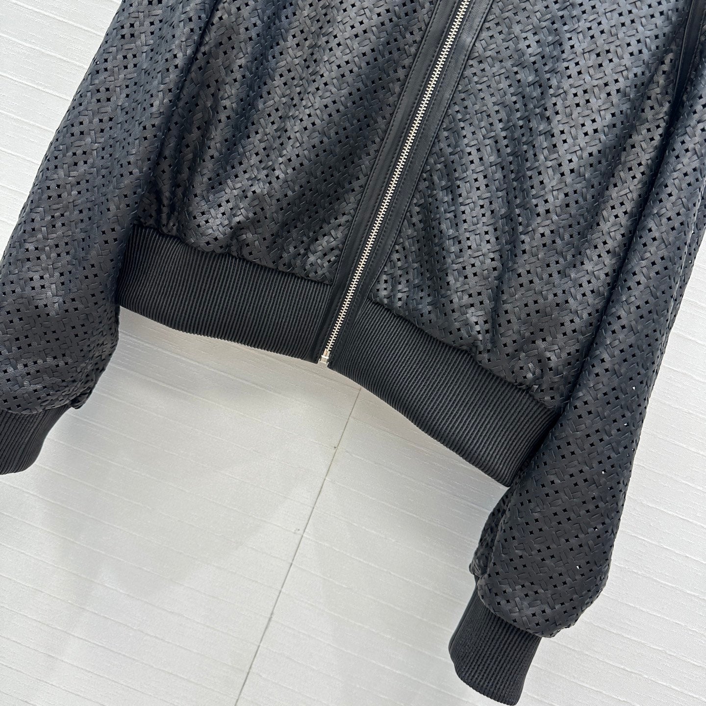 Herm 25fw leather jacket