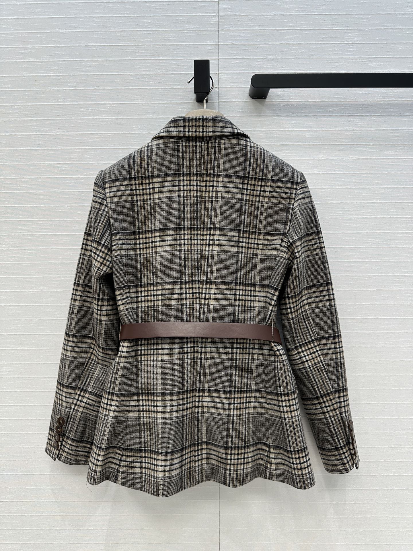 Brune 25fw plaid suit